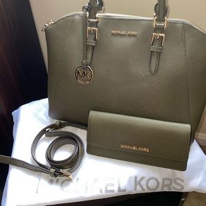 Army Green Michael Kors set
